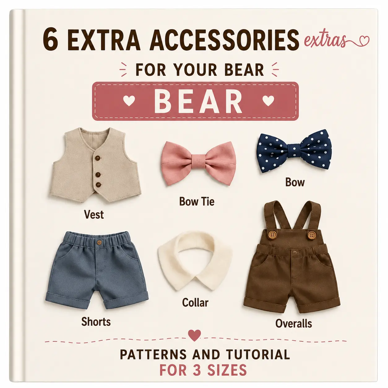 Extra accessories for the bear