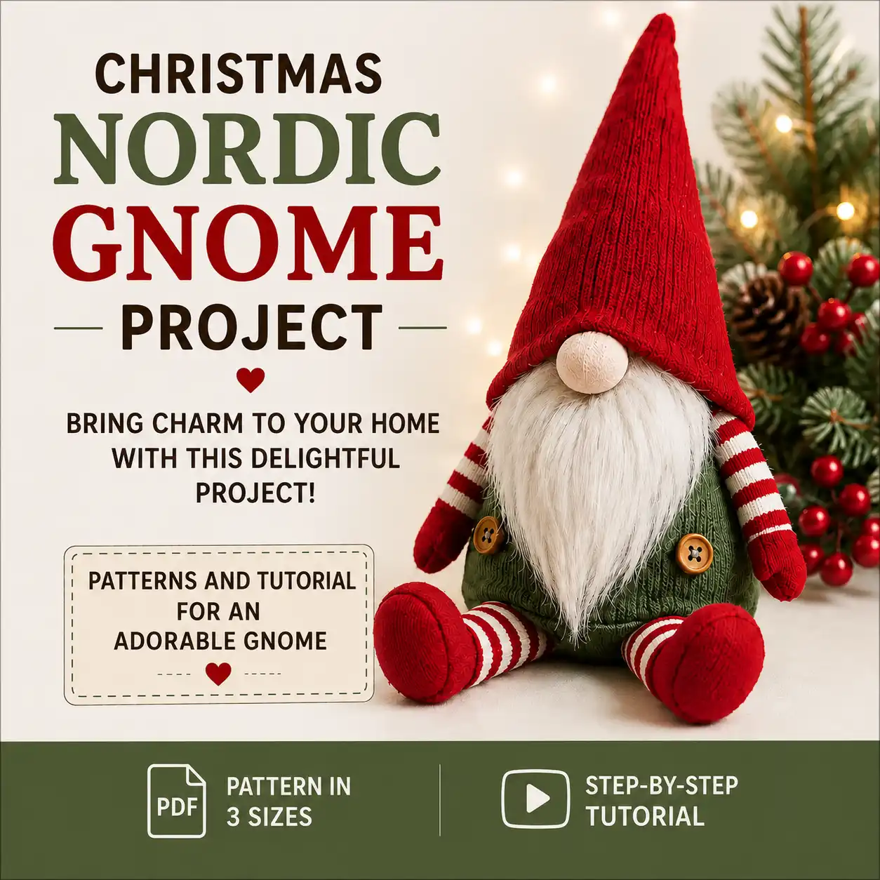 Nordic Christmas gnome
